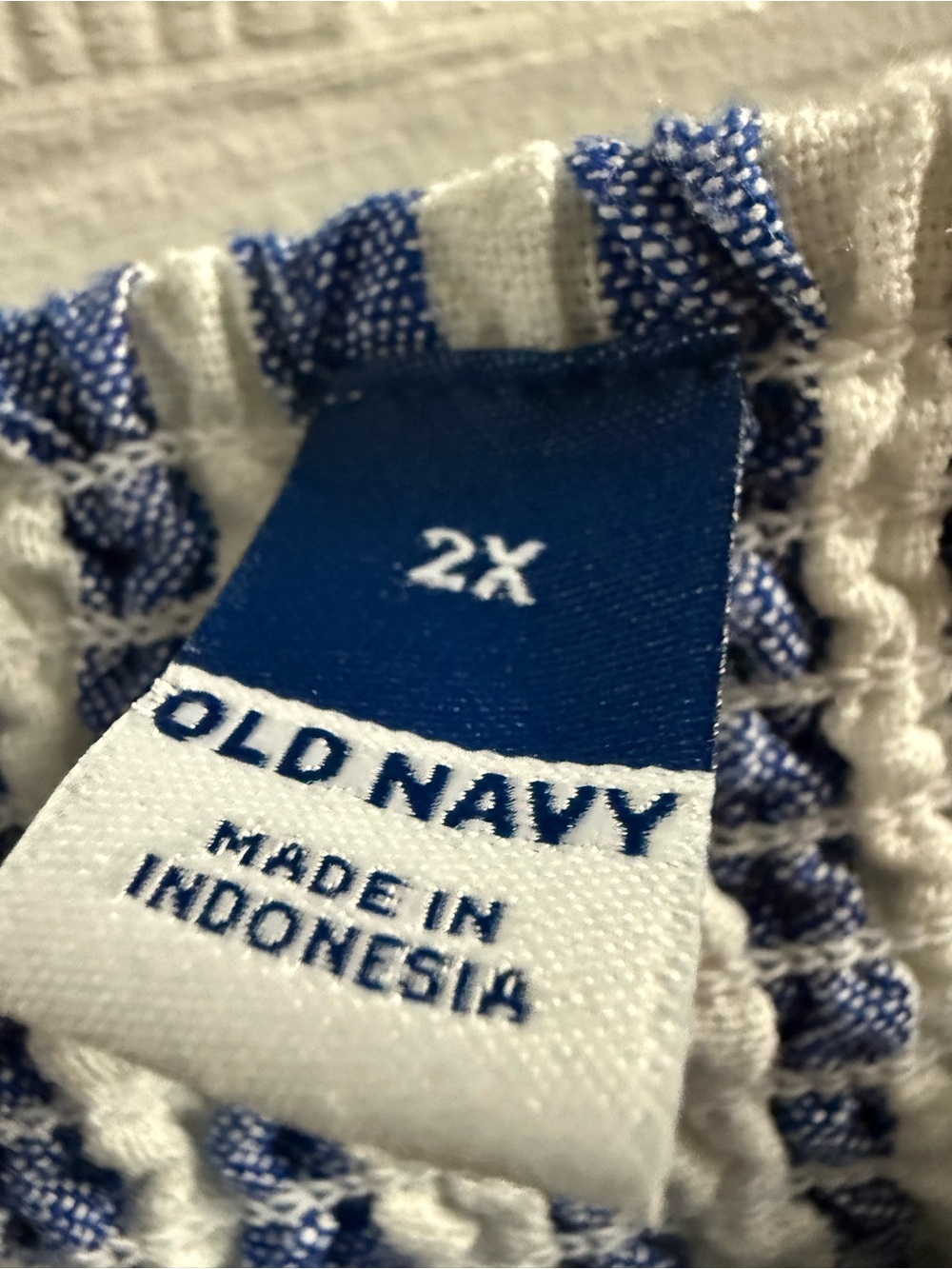 Old Navy Fit and Flare Linen Blend Striped Mini Dress Size 2X - Picture 6 of 12